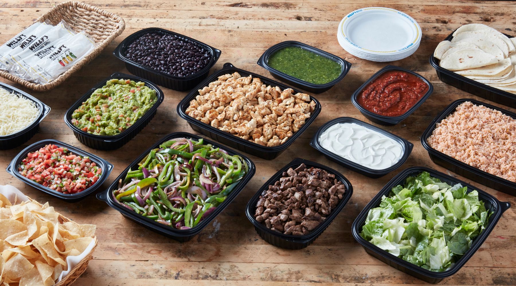 Willy's Catering Fajita Bar